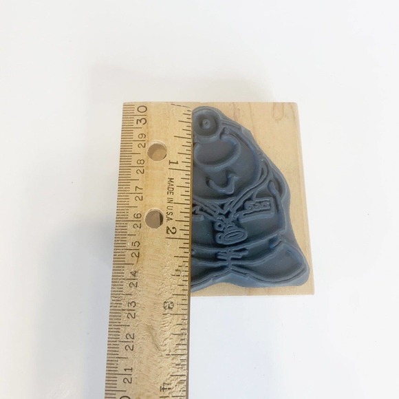 Stampendous Ziggy Rubber Stamp Say Aah Doctor in Scrubs GV002 - Picture 4 of 6